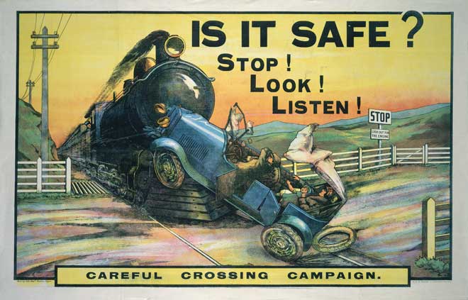Careful crossing campaign
