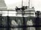 Water pouring into Lyttelton dry dock during the 1960 tsunami