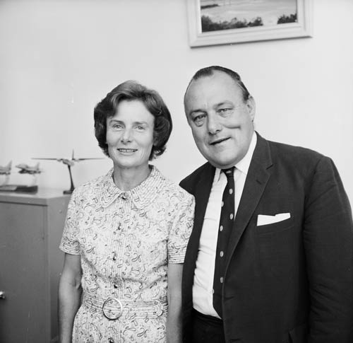 With Thea in 1972