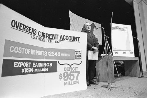 Muldoon's road show, 1975