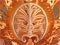 Carving depicting links to Hawaiki, from Te Hono ki Hawaiki marae in Te Papa museum, Wellington