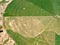 Irrigated fields