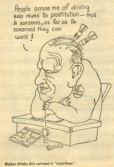 Bert Walker on solo mums