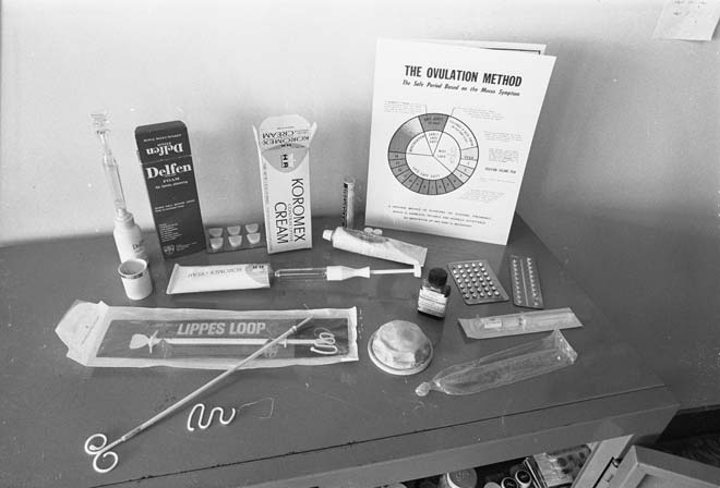 Contraceptive devices, 1974