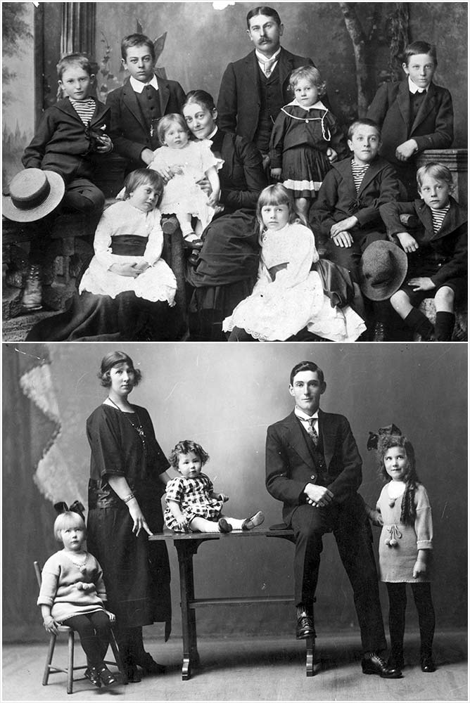 Changing family sizes
