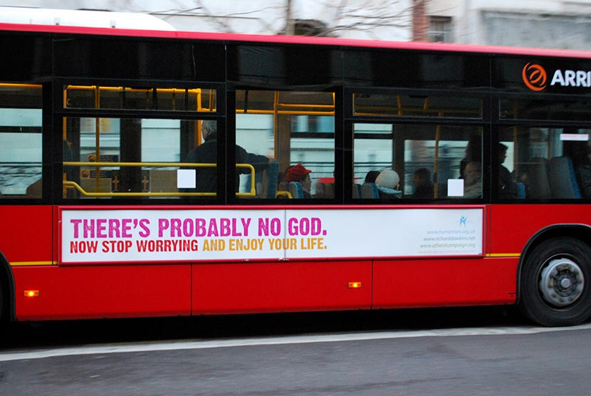 Atheist bus campaign 