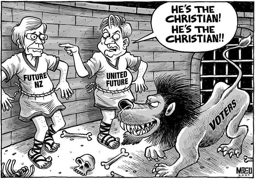 Mixing politics and religion