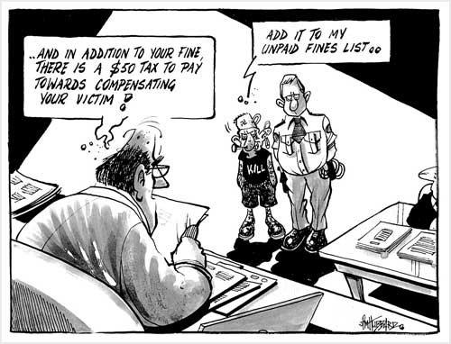 Mocking the levy