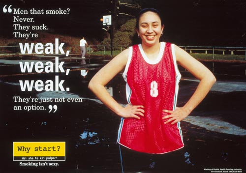 Anti-smoking poster 