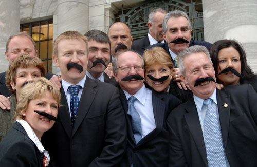 National Party MPs promote Movember