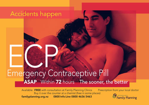Emergency contraception poster
