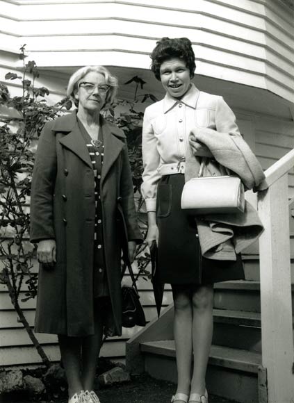 Alice Bush and Margaret Sparrow