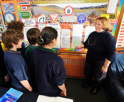 Sexuality education at intermediate school