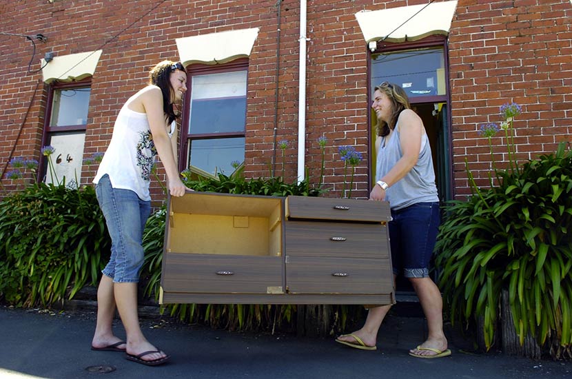 Moving flats