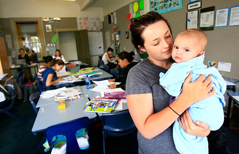 Teenage mothers' school