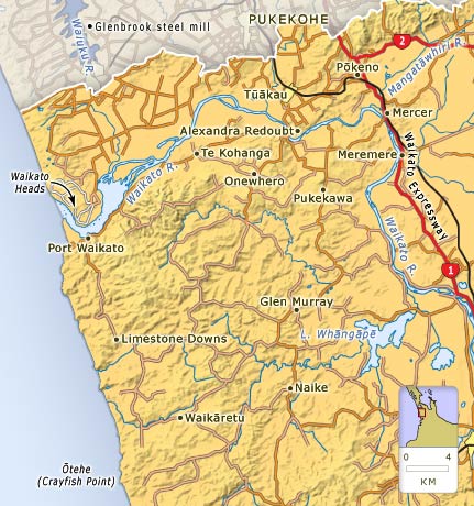 Waikato Heads to Meremere