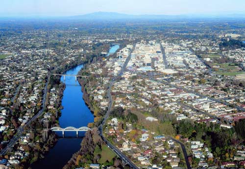 Hamilton from above