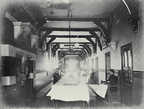 Women's Room, Sunnyside Asylum, about 1883
