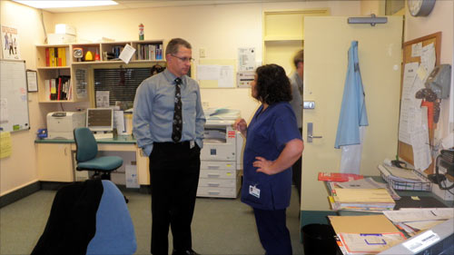 Non-medical hospital managers