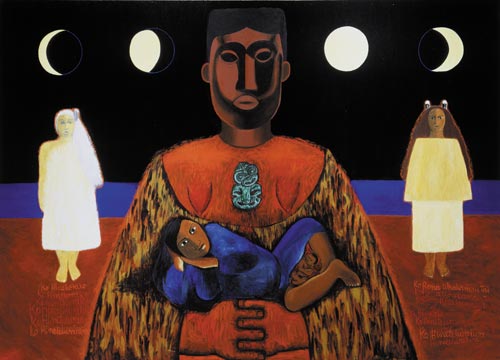 'Ko hine te iwaiwa, ko hine korako, ko rona whakamau tai'