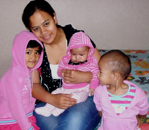 Young mum