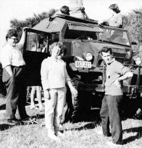 Lange and friends, 1963