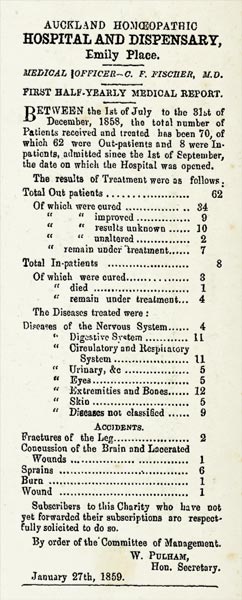 Auckland Homeopathic Hospital