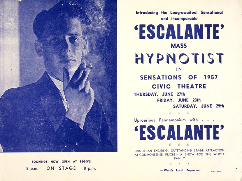 Hypnotherapy showman