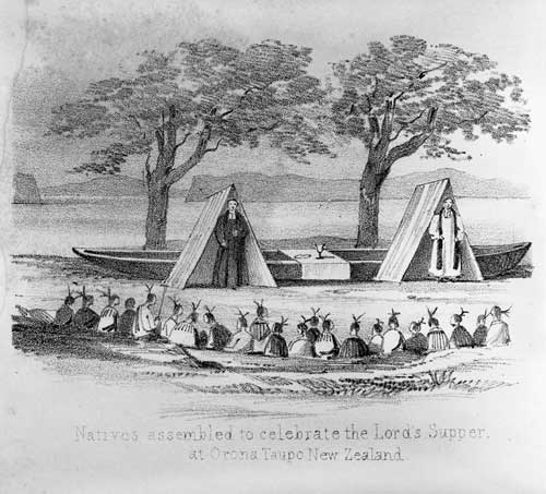 Holy Communion, Taupō, 1842