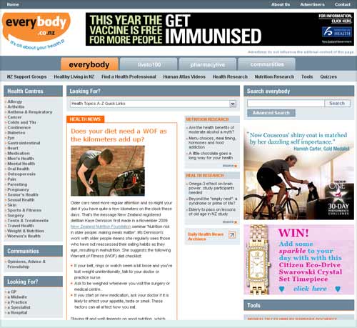 Health information online