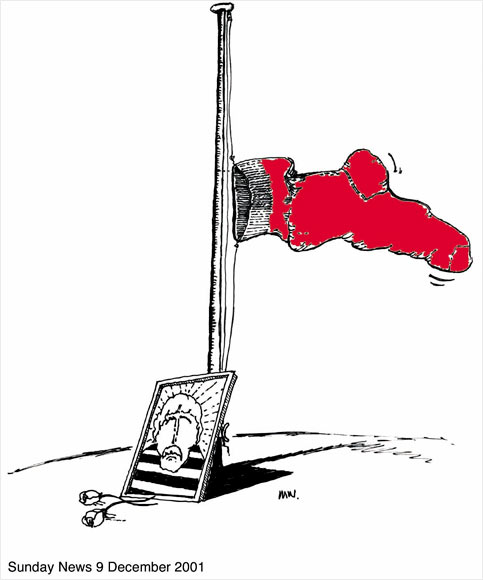 Cartoon tribute