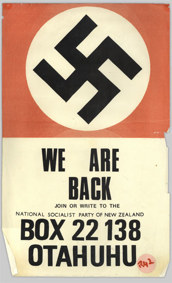 National Socialist Party poster