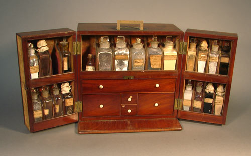 Frederick Tuckett's medicine chest