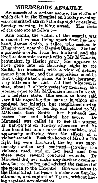 Family violence death
