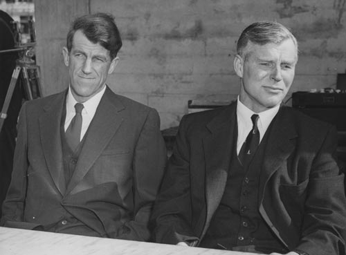 Hillary and Fuchs, 1958 