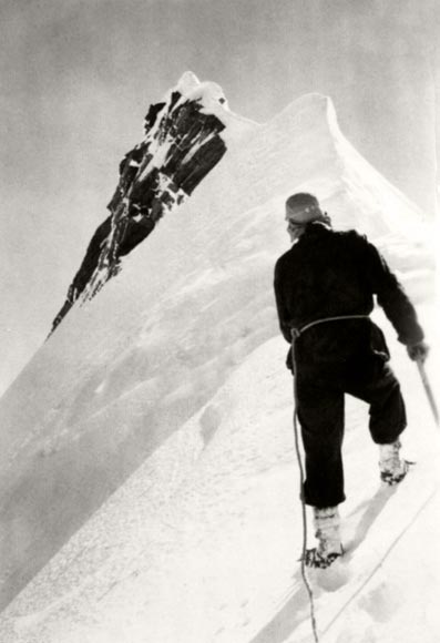 Ridge climbing
