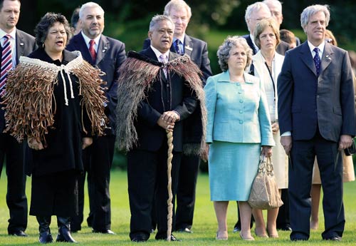 Government kaumātua: John Tahuparae