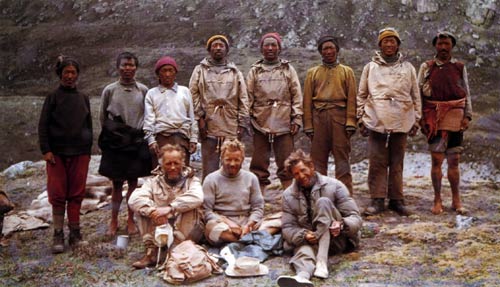 Cho Oyu expedition team, 1952