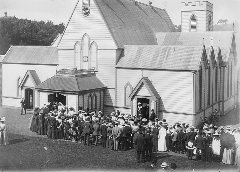 Anglican wedding, 1909