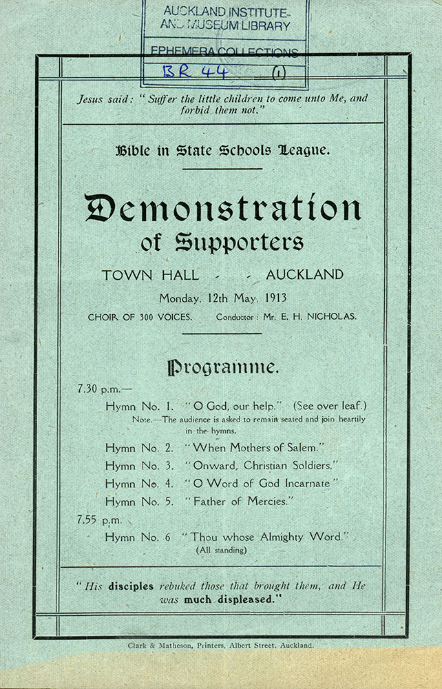Bible in State Schools League 