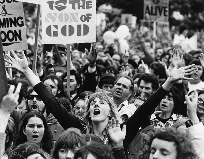 1970s marches: Jesus march