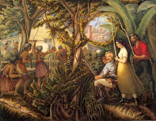 Attack at Burtts' farm, 1863
