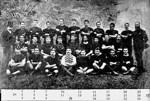 New Zealand Natives rugby team, 1889