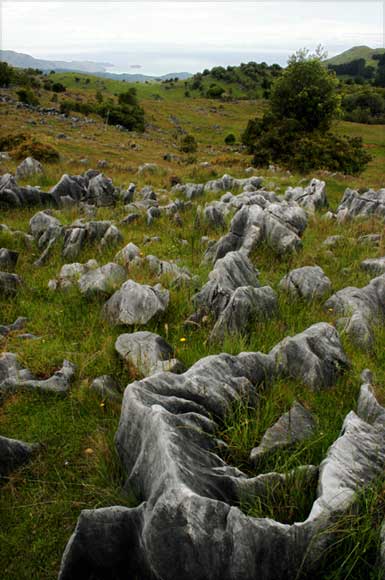 Karren, Tākaka hill