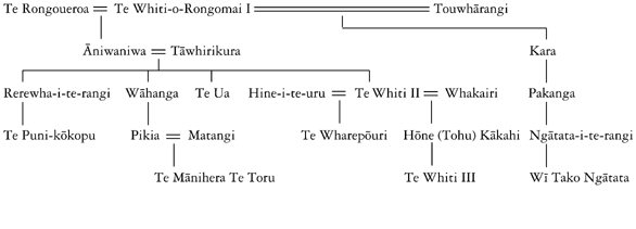 Whakapapa of Te Wharepōuri