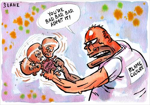 Blaming culture
