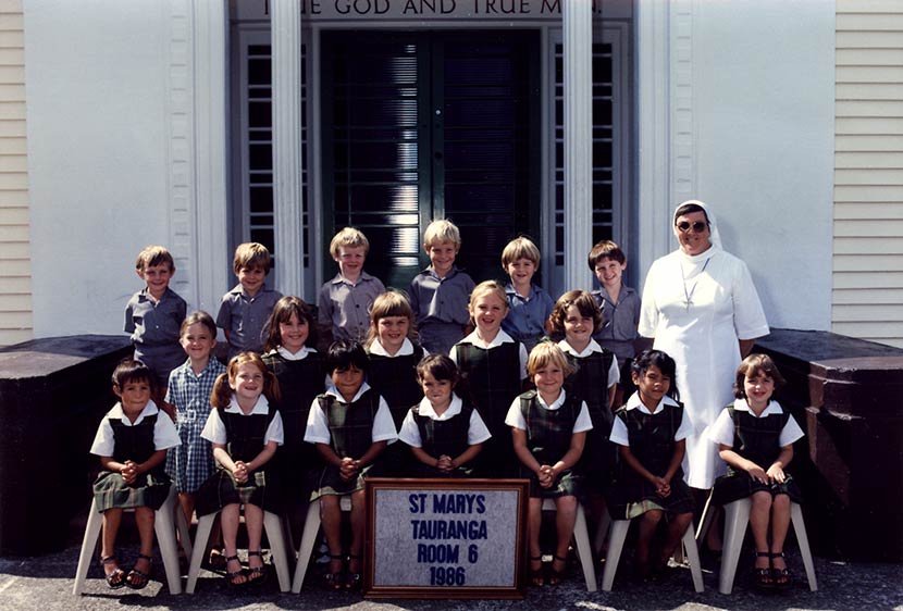 St Mary's School, Tauranga, 1986 