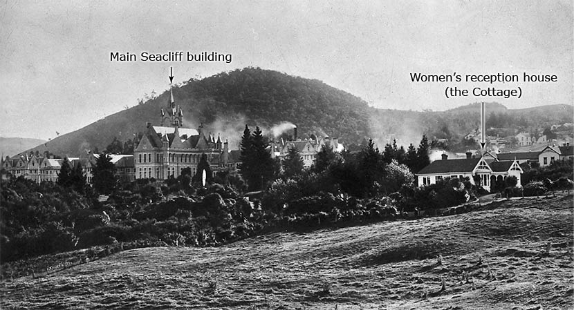 Women's reception house, Seacliff, around 1910