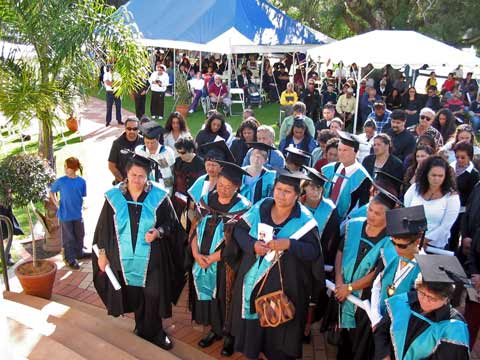 Māori graduates from Te Awanuiārangi
