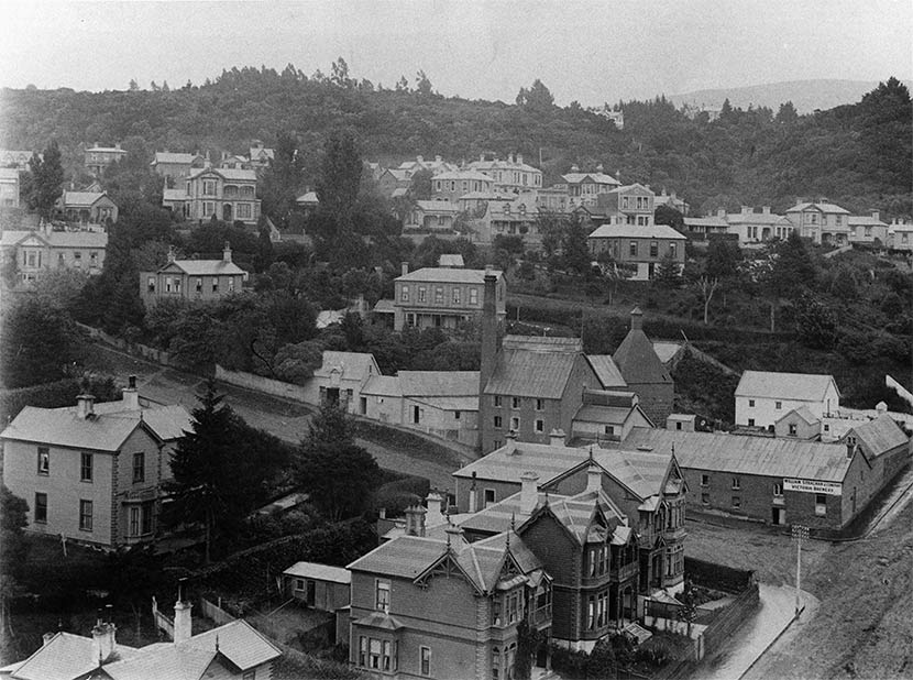 Royal Terrace, Dunedin, 1900
